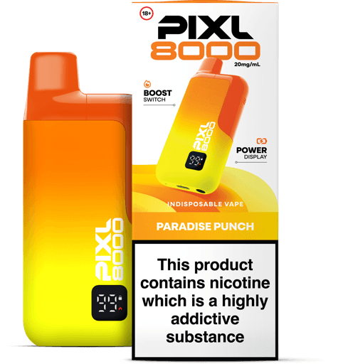 Pixl 8000 Prefilled Vape Kit Paradise Punch