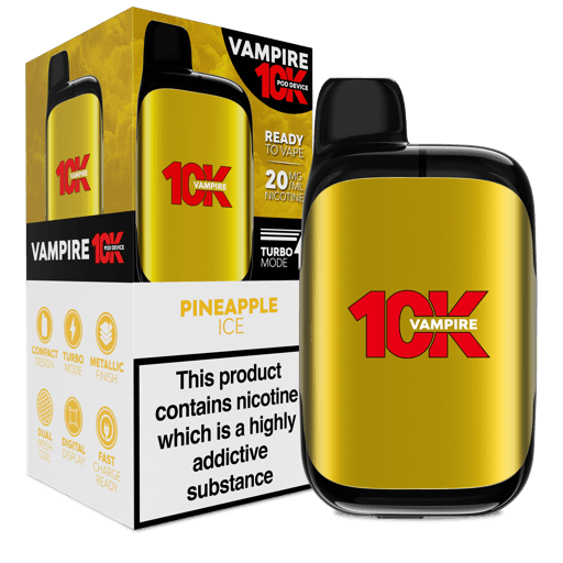 Vampire Vape 10K Prefilled Pod Kit Pineapple Ice