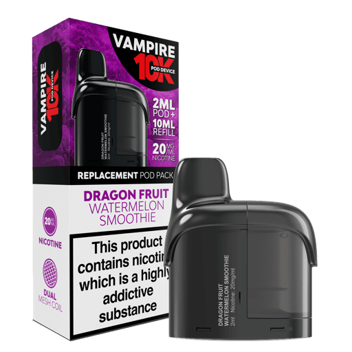 Vampire Vape 10K Refill Pack Dragon Fruit Watermelon Smoothie