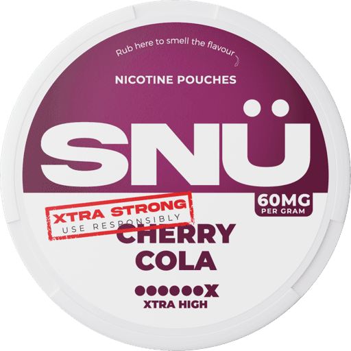 SNÜ Nicotine Pouches Cherry Cola 45mg