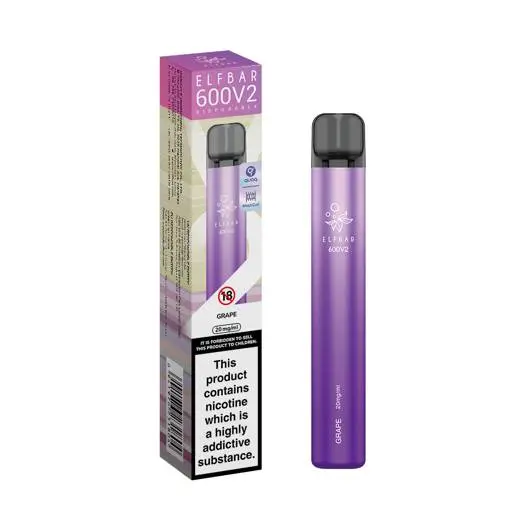 Elf Bar 600 V2 Disposable Vape Grape