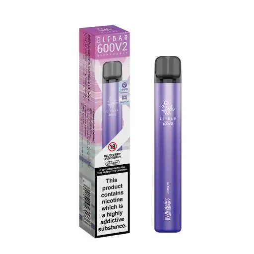 Elf Bar 600 V2 Disposable Vape Blueberry Raspberry