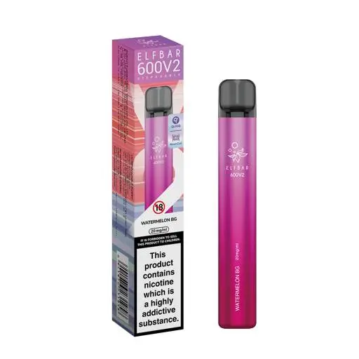 Elf Bar 600 V2 Disposable Vape Watermelon BG