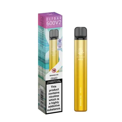 Elf Bar 600 V2 Disposable Vape Banana Ice