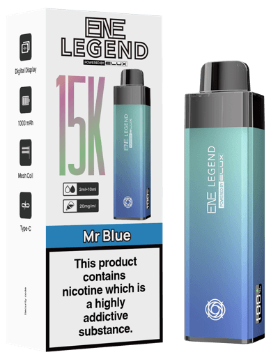 Elux ENE Legend 15K Prefilled Vape Kit Mr Blue