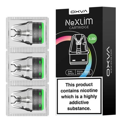 OXVA NeXlim Replacement Pods 1.2 ohm MTL (3pk)