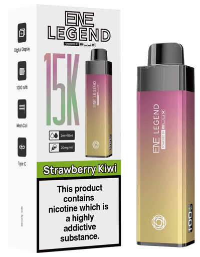 Elux ENE Legend 15K Prefilled Vape Kit Strawberry Kiwi
