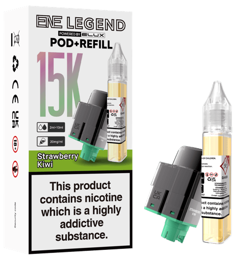 Elux ENE Legend 15k Prefilled Pods Strawberry Kiwi