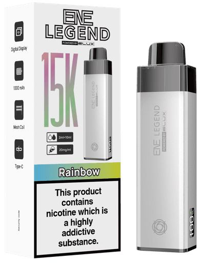 Elux ENE Legend 15K Prefilled Vape Kit Rainbow