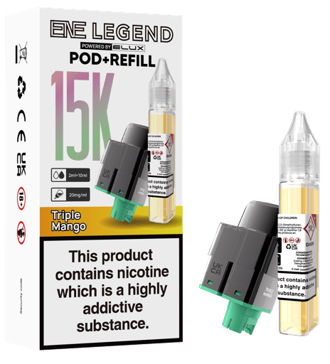Elux ENE Legend 15k Prefilled Pods Triple Mango