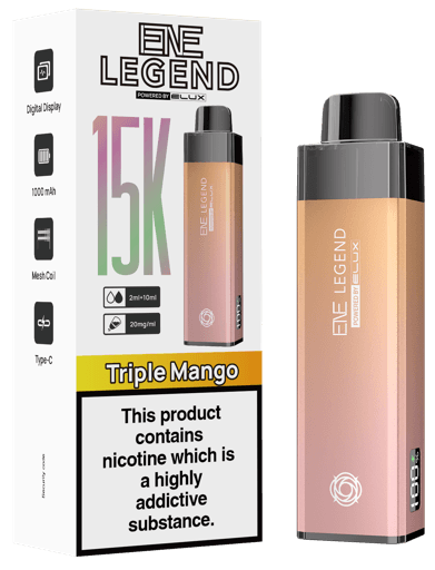 Elux ENE Legend 15K Prefilled Vape Kit Triple Mango