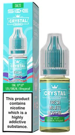 SKE Crystal Original Salts V2 Fresh Menthol Mojito 10mg