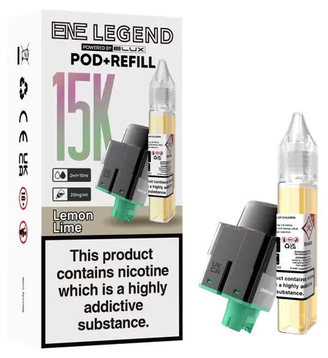 Elux ENE Legend 15k Prefilled Pods Lemon Lime