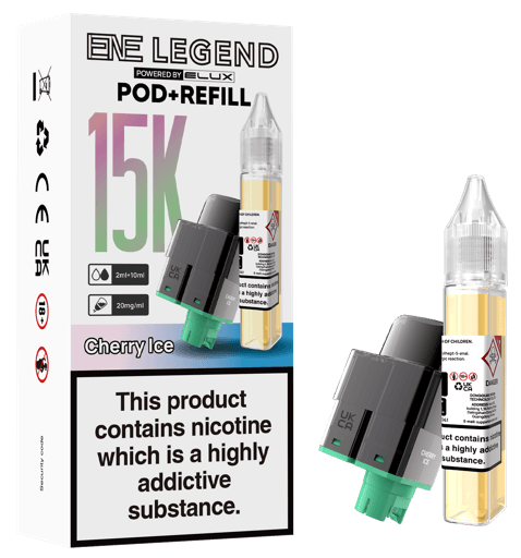 Elux ENE Legend 15k Prefilled Pods Cherry Ice