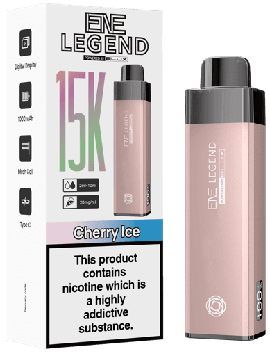 Elux ENE Legend 15K Prefilled Vape Kit Cherry Ice