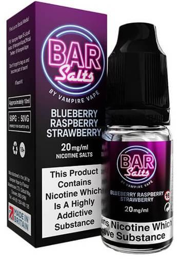 Vampire Vape Bar Salts Blueberry Raspberry Strawberry 20mg