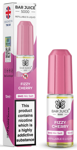 Bar Juice 5000 Nic Salt E-liquid Fizzy Cherry 5mg