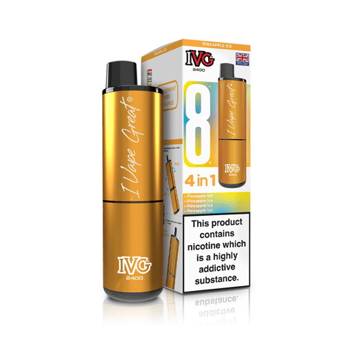 IVG 2400 Prefilled Pod Vape Kit Pineapple Ice