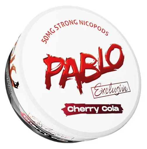 Pablo Exclusive Nicotine Pouches Cherry Cola 30mg