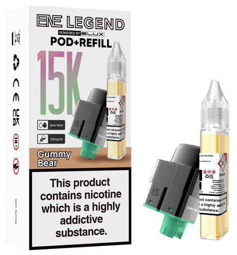 Elux ENE Legend 15k Prefilled Pods Gummy Bear