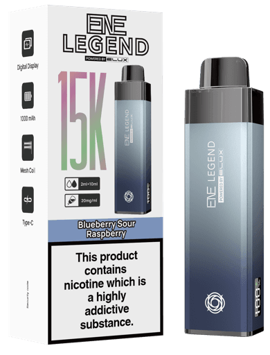 Elux ENE Legend 15K Prefilled Vape Kit Blueberry Sour Raspberry