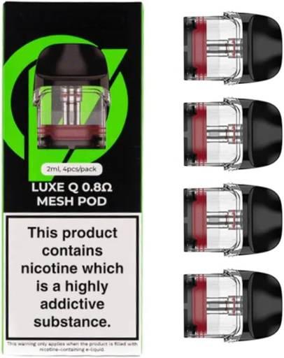 Vaporesso Luxe Q Replacement Pods 0.8 ohm (4pk)