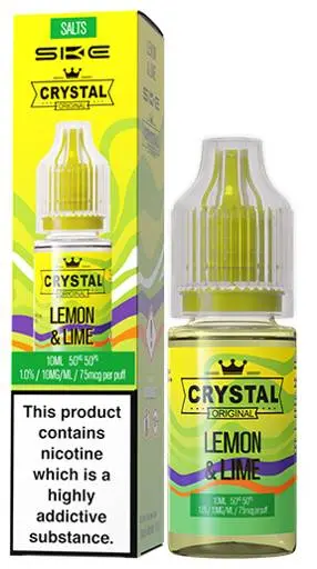 SKE Crystal Original Salts V2 Lemon Lime 20mg