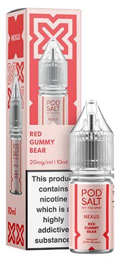 Pod Salt Nexus Nic Salt E-liquid Red Gummy Bear 20mg