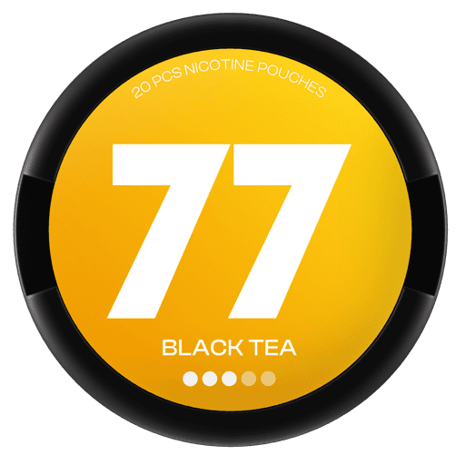 77 Nicotine Pouches Black Tea 10.4mg