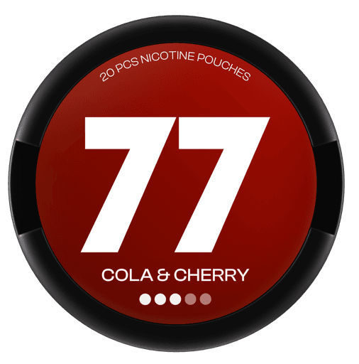 77 Nicotine Pouches Cherry & Cola 10.4mg