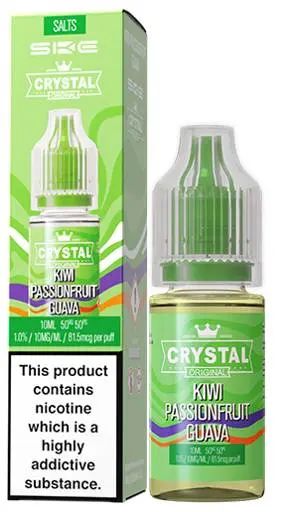 SKE Crystal Original Salts V2 Kiwi Passion Fruit Guava 20mg