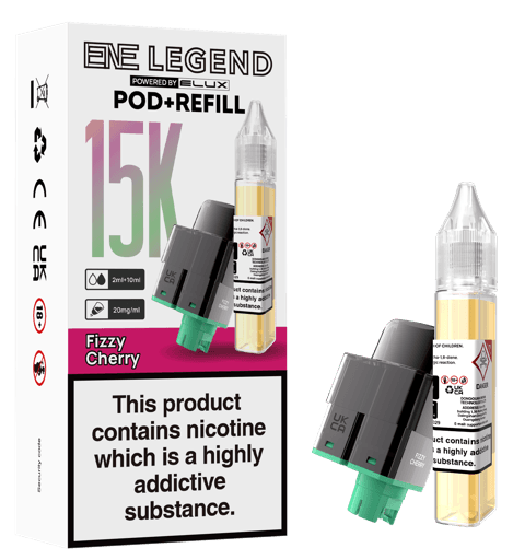 Elux ENE Legend 15k Prefilled Pods Fizzy Cherry