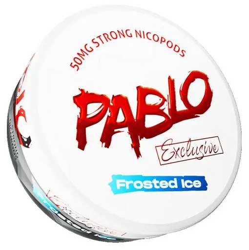 Pablo Exclusive Nicotine Pouches Frosted Ice 30mg