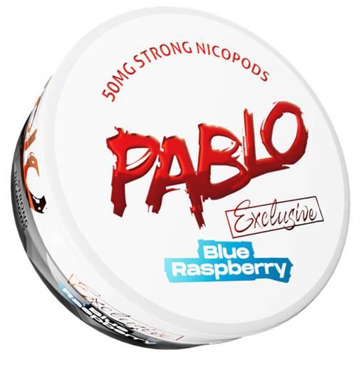 Pablo Exclusive Nicotine Pouches Blue Raspberry 30mg