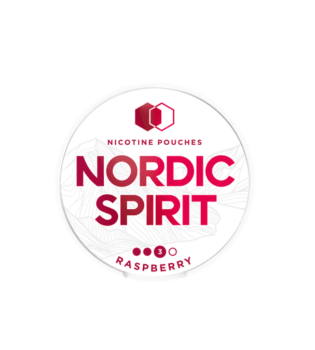 Nordic Spirit Nicotine Pouches Raspberry 9mg