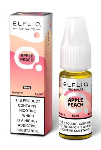 Elf Bar Elfliq Nic Salt E-Liquid Apple Peach 20mg