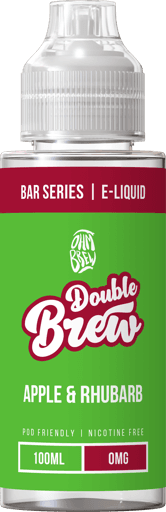 Ohm Brew Double Brew Bar Series Shortfills Apple & Rhubarb