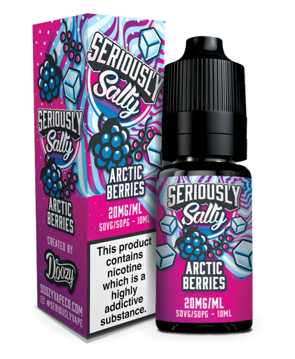 Seriously Salty Nic Salt E-Liquids Arctic Berries 5mg