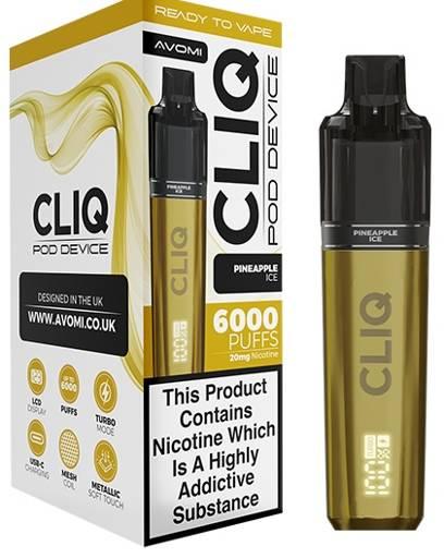 Avomi CLIQ Prefilled Pod Kit Pineapple Ice