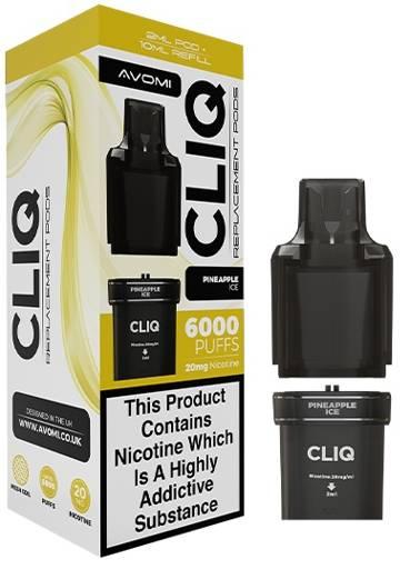Avomi CLIQ Prefilled Pods Pineapple Ice