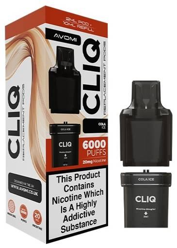 Avomi CLIQ Prefilled Pods Cola Ice