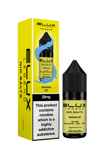 Elux Legend Nic Salt E-liquid Banana Ice 20mg