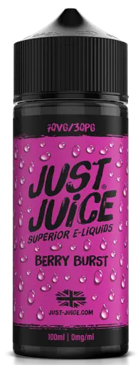 Just Juice 100ml Shortfill E-Liquids Berry Burst
