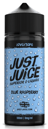 Just Juice 100ml Shortfill E-Liquids Blue Raspberry