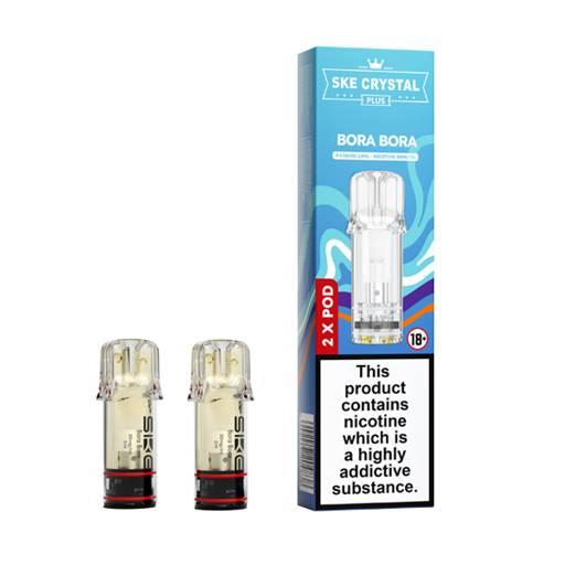 SKE Crystal Plus Prefilled Vape Pods Bora Bora