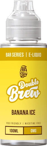Ohm Brew Double Brew Bar Series Shortfills Banana Ice