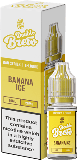 Ohm Brew Double Brew Bar Salts Banana Ice 20mg
