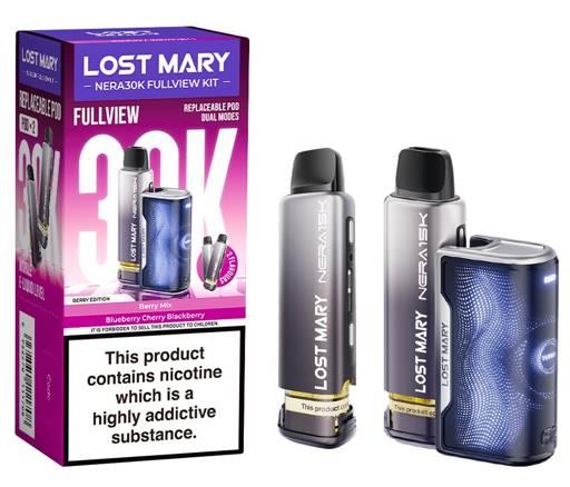 Lost Mary Nera 30K Fullview Prefilled Pod Kit Berry Edition