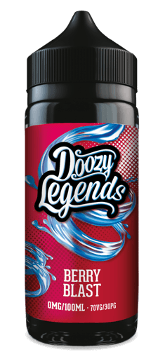 Doozy Legends Shortfill E-Liquids Berry Blast 100ml