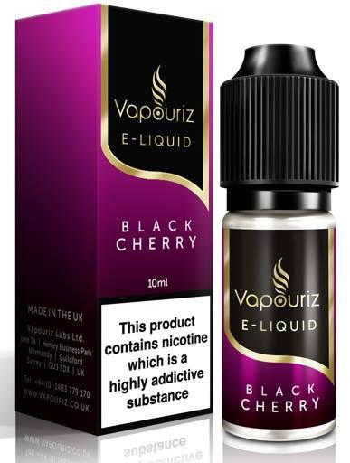 Vapouriz Premium E-liquids Black Cherry 12mg